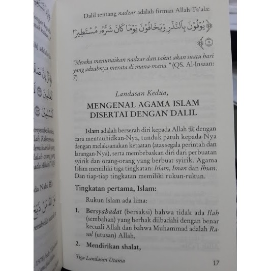 Buku Saku 3 Landasan Utama Omah Buku Muslim